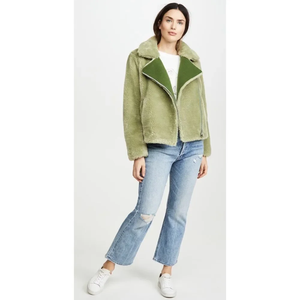 Paul & Joe Sister Faux Fur Teddy Jacket